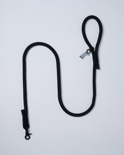 THE LEASH PEAT BLACK Dog Gris by muraco