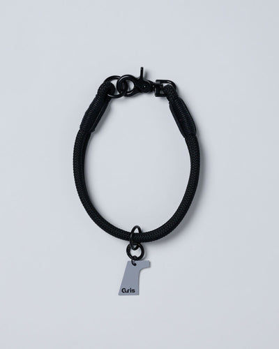 THE COLLAR PEAT BLACK Dog Gris by muraco 45cm