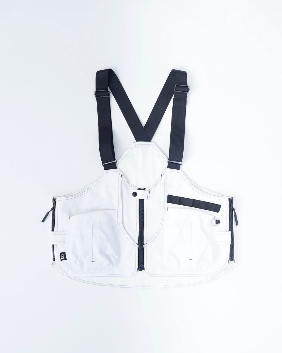 CAMP VEST WHITE | キャンプベストホワイト | muraco(ムラコ