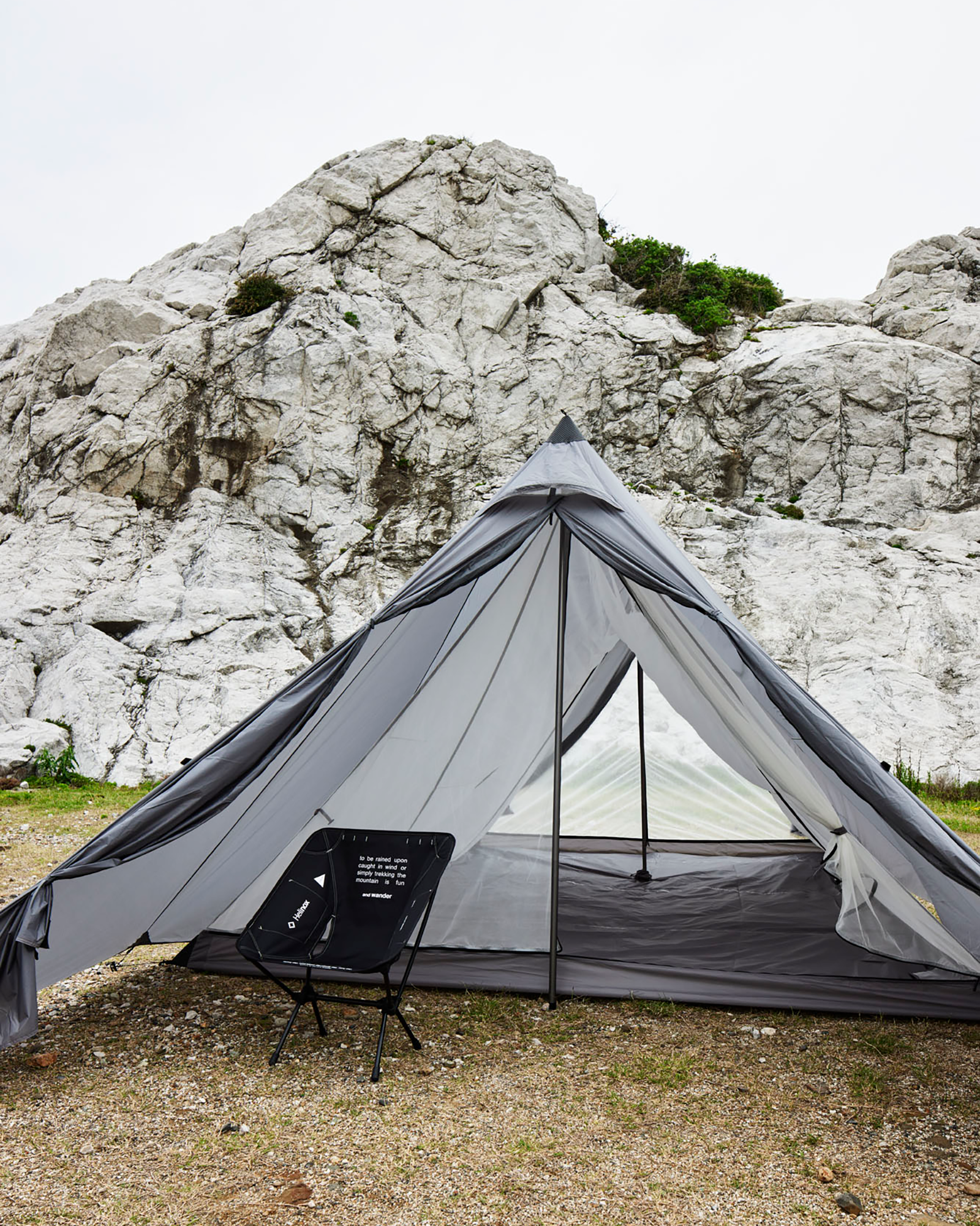 未使用:HERON 2POLE TENT SHELTER SET(セット) HERON 2POLE TENT SHELTER SET | ヘロンツーポールテント